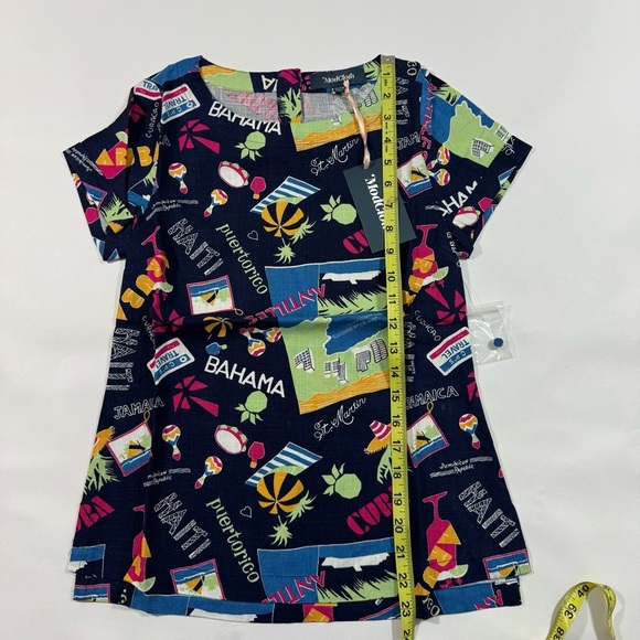New ModCloth Delightful Demeanor Short Sleeve Blouse - Picture 7 of 8
